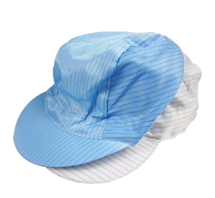 食品廠分體防靜電帽子的材質(zhì)