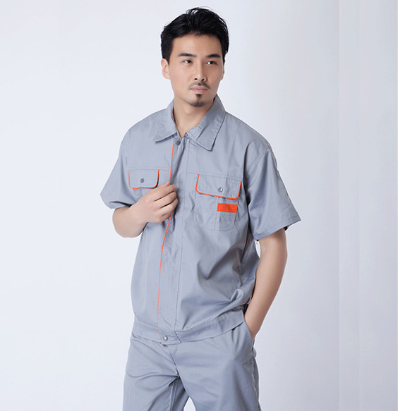 夏天短袖工作服的耐堿性