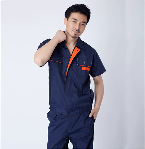 夏天短袖工作服的吸濕性