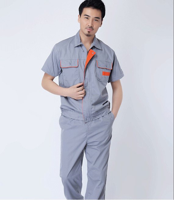 夏天短袖工作服的舒適性