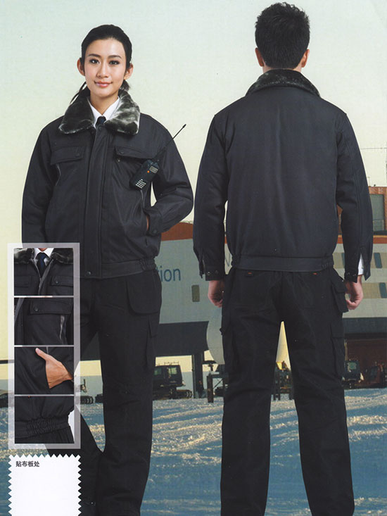 冬季保衛外勤棉衣棉服