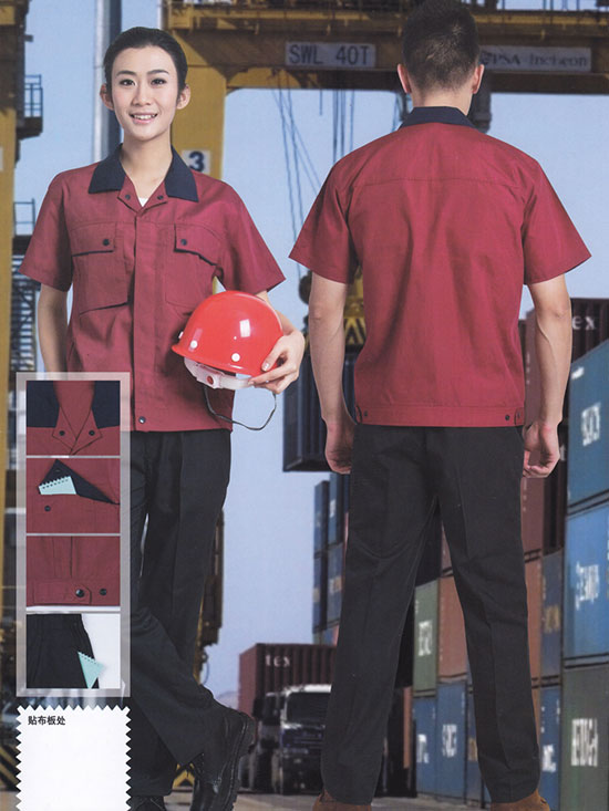 夏季廠服工服19006