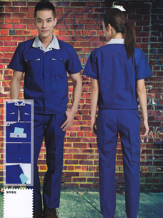 夏季廠服工衣19002款