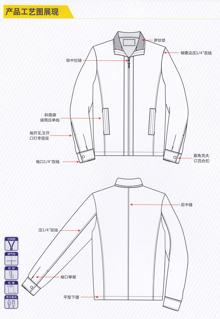 秋冬季廠服工服棉衣棉服_0116