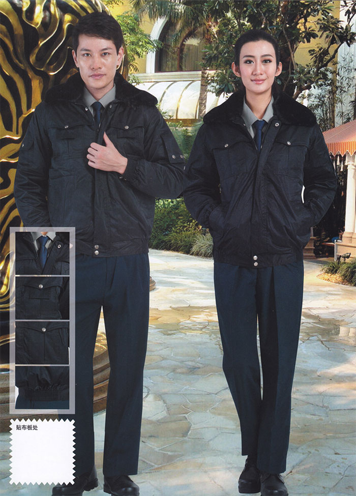 秋冬季保衛外勤棉衣棉服0102