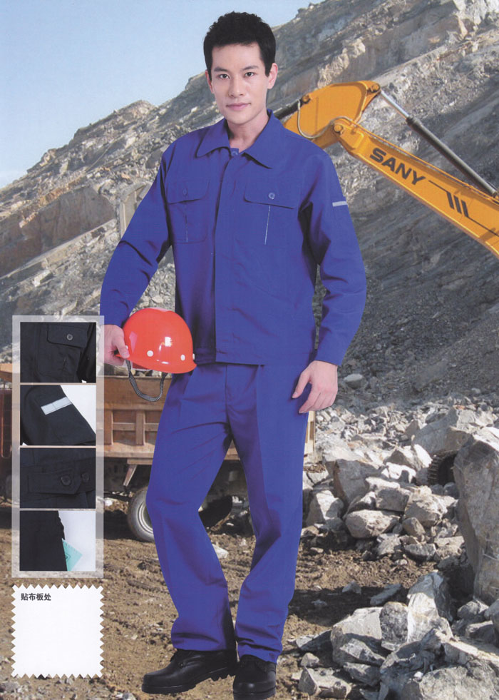 快遞車間加厚耐磨反光工作服