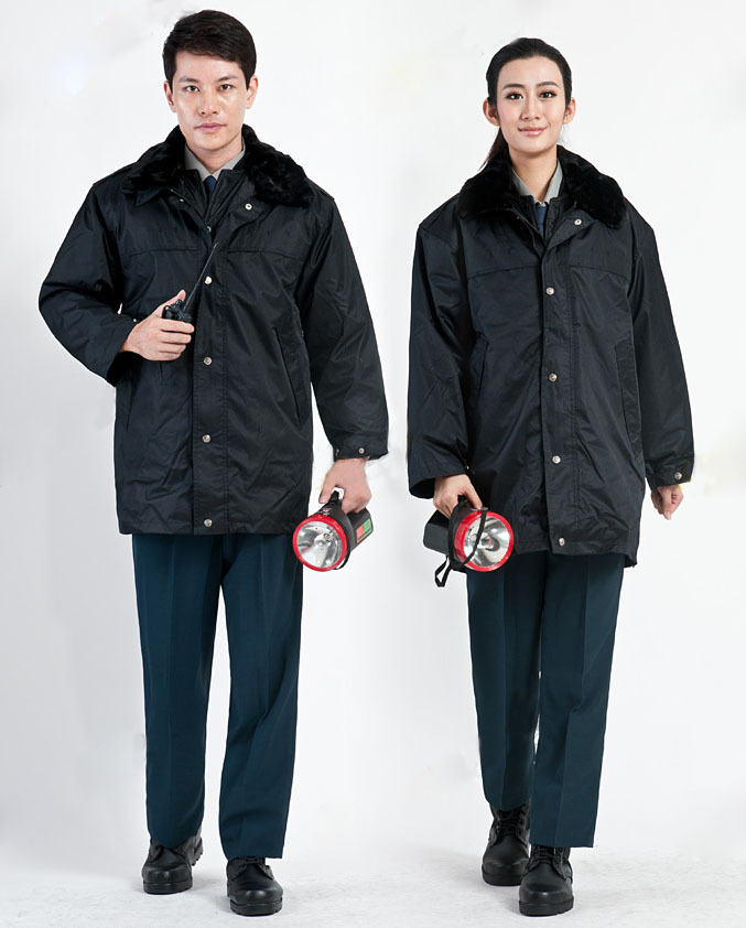 冬季保安物業防寒服