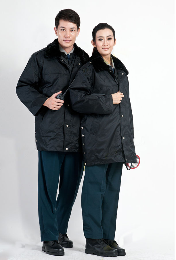 冬季保安物業防寒服