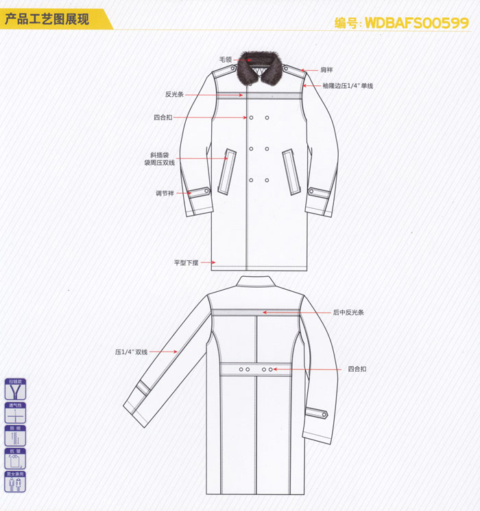 冬季物業防寒服