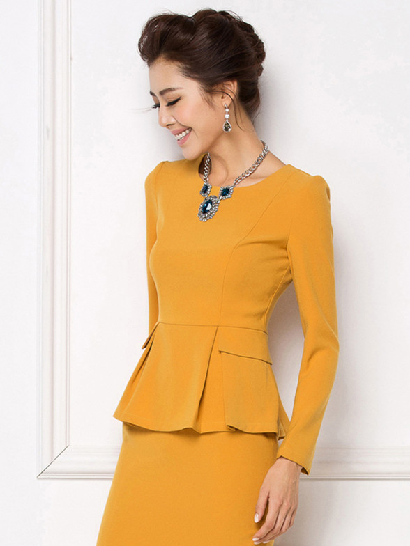 秋季新款女士職業裝女裝套裝套裙