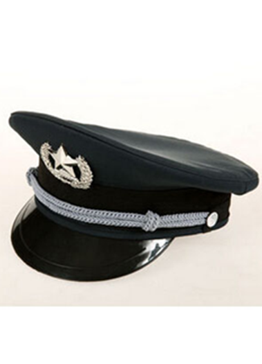 保安服配件組合保安大沿帽物業酒店小區通用正裝黑色