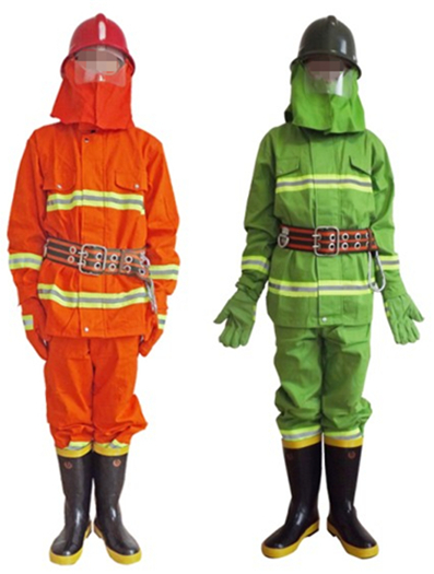 97款消防戰斗服阻燃服97式橙桔橘色消防戰斗服火災阻燃服消防