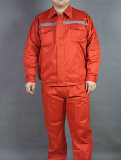 防靜電純棉工作服長袖勞保服男女款工裝汽修維修透氣吸汗